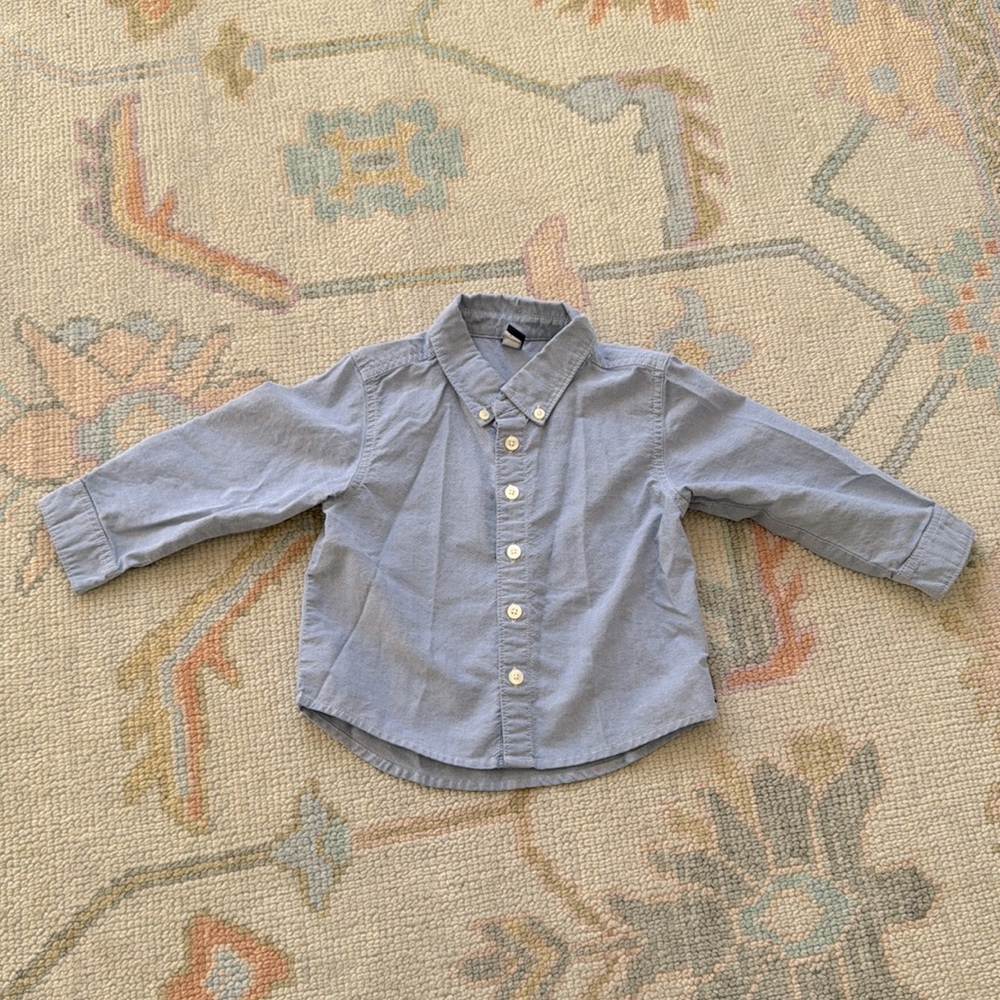 baby GAP 3T Boys Chambray Button Down